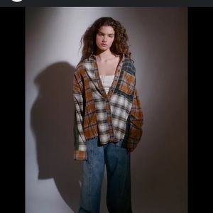 urban outfitters bdg oversized flannel